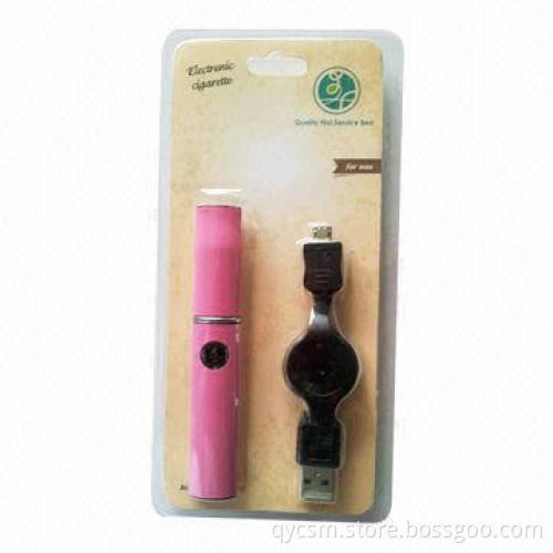 Dry herb blister packing electronic cigarette with dry herb atomizer